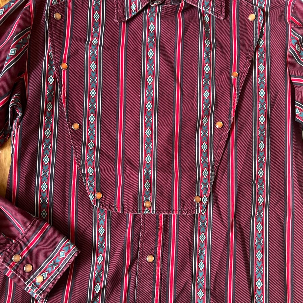 BIB FRONT CUSTOM WESTERN SHIRT